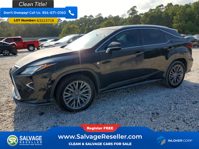 Used 2016 Lexus RX 350 F Sport w/ Accessory Package AWD/4WD image 1