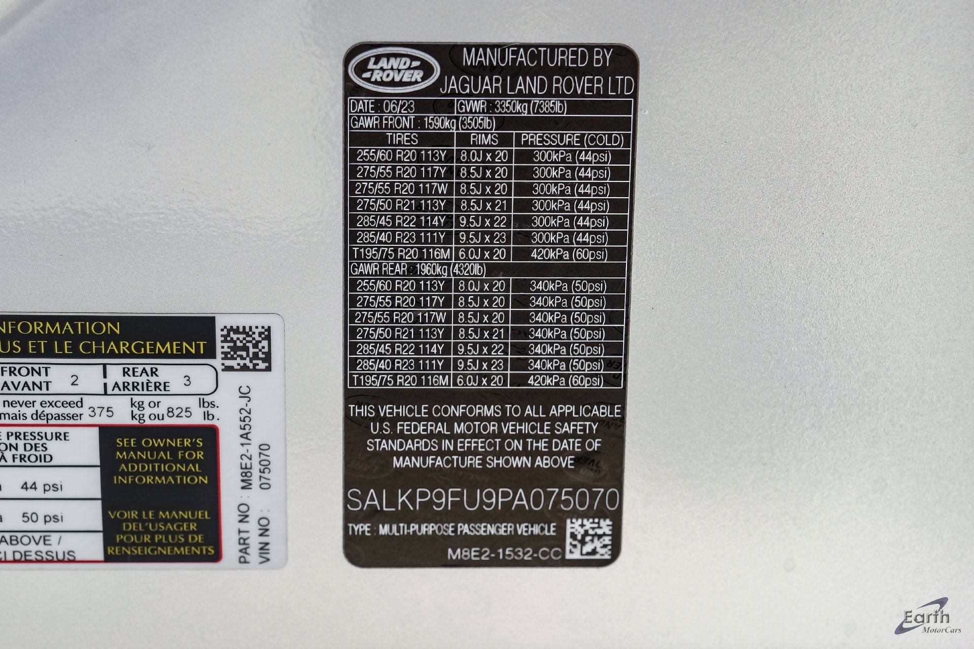 Used 2023 Land Rover Range Rover SE AWD/4WD image 93