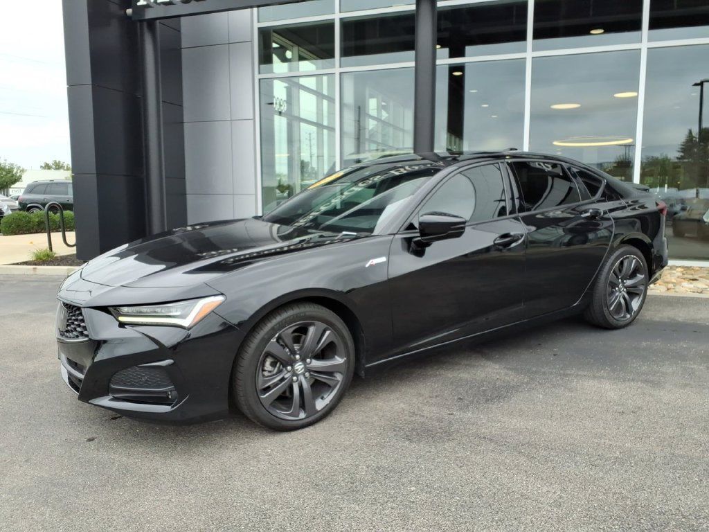 Used 2022 Acura TLX w/ A-SPEC Package AWD/4WD image 2