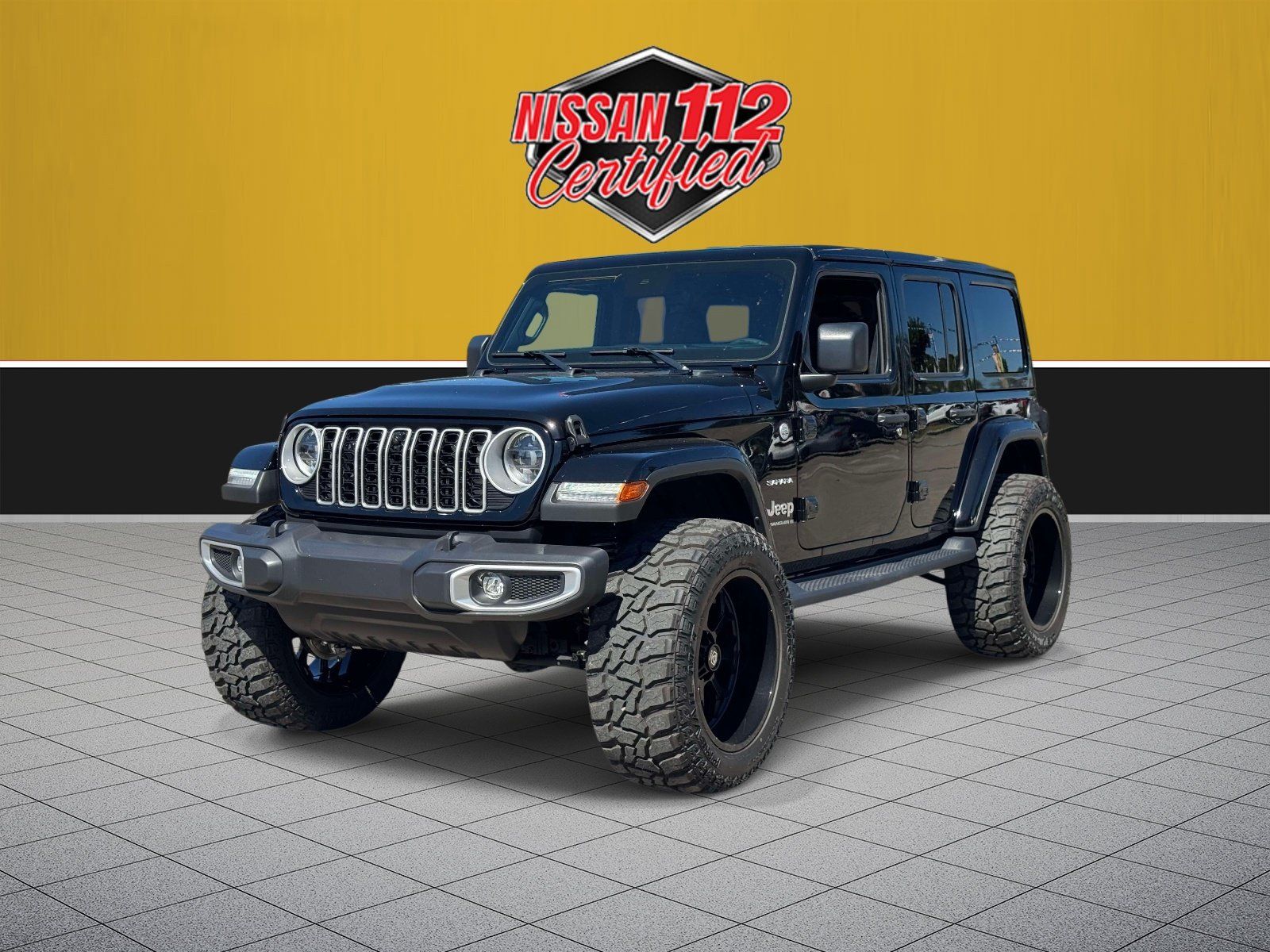 Used 2024 Jeep Wrangler Unlimited Sahara w/ Technology Group AWD/4WD image 2