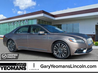 Used 2019 Lincoln Continental Reserve