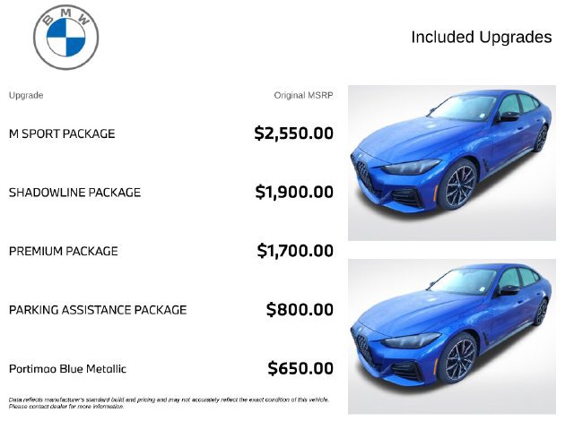 Used 2026 BMW 430i xDrive w/ M Sport Package AWD/4WD image 3
