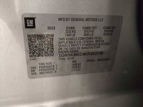 Used 2019 Chevrolet Tahoe LT AWD/4WD image 33