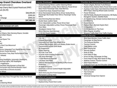 Used 2015 Jeep Grand Cherokee Overland image 24