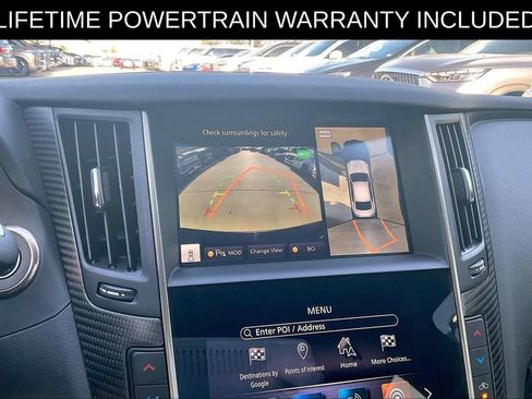 Used 2023 INFINITI Q50 Red Sport 400 w/ Carbon Fiber Package RWD image 21