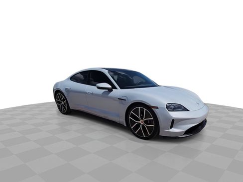 Used 2025 Porsche Taycan AWD/4WD image 2