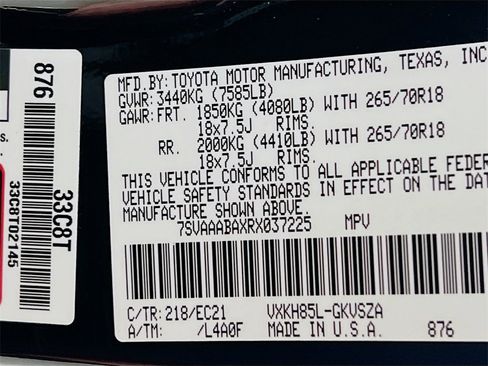 Used 2024 Toyota Sequoia SR5 image 34