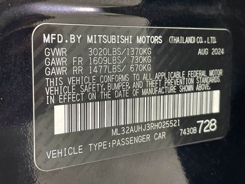 Used 2024 Mitsubishi Mirage ES image 52