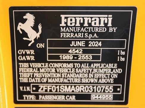 Certified 2024 Ferrari 296 GTS image 54