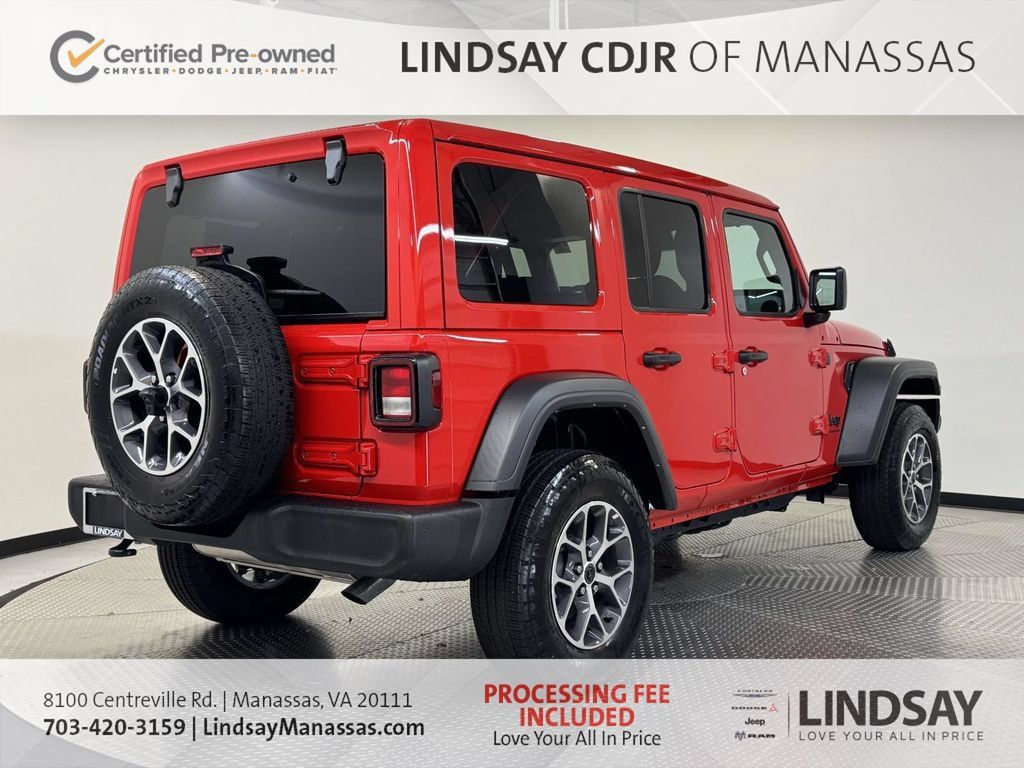 Used 2025 Jeep Wrangler Unlimited Sport AWD/4WD image 9