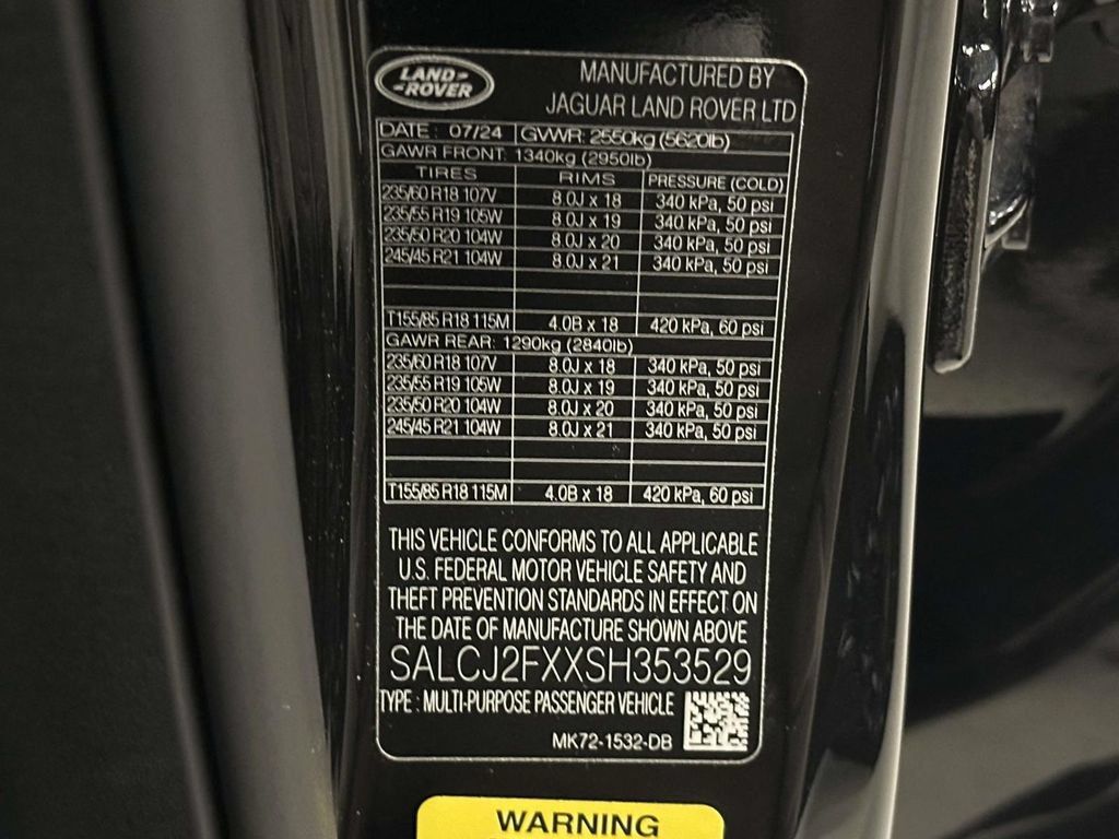 Used 2025 Land Rover Discovery Sport S AWD/4WD image 22