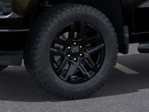 New 2026 Chevrolet Silverado 1500 Custom w/ Turbomax Blackout Package AWD/4WD image 9