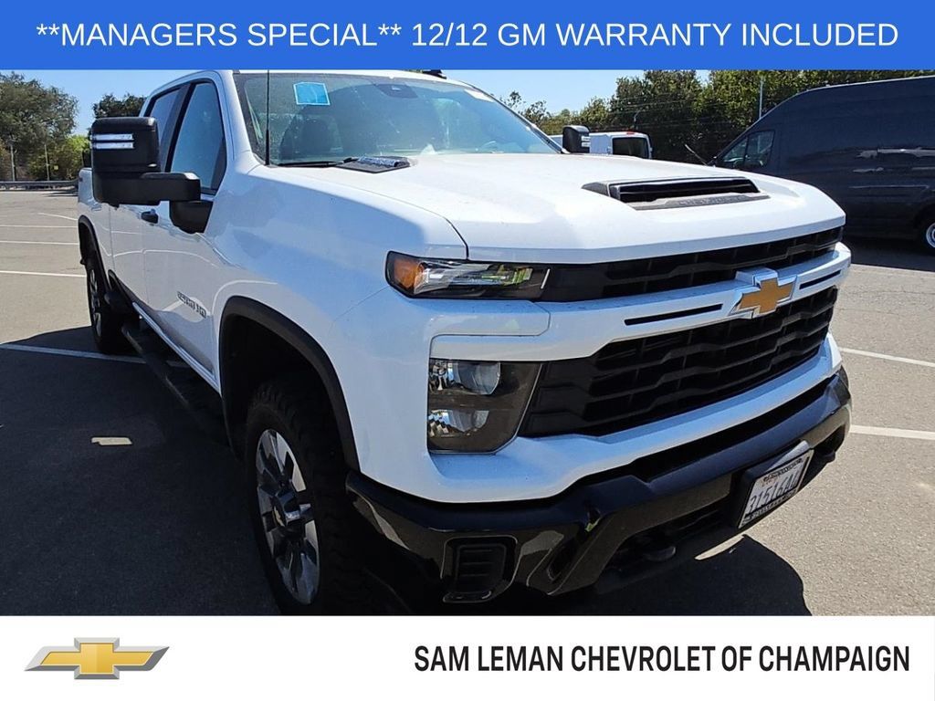 Used 2024 Chevrolet Silverado 2500 Custom w/ Custom Value Package AWD/4WD image 1