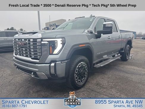 Used 2025 GMC Sierra 3500 Denali w/ Denali Reserve Package AWD/4WD image 7