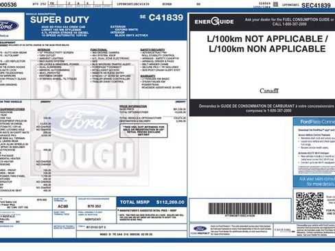 Used 2025 Ford F350 Lariat w/ Black Appearance Package image 22