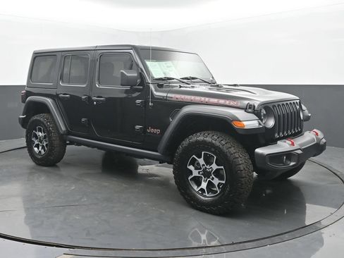 Used 2022 Jeep Wrangler Unlimited Rubicon w/ LED Lighting Group AWD/4WD image 7