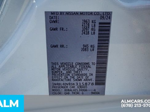 Used 2025 Nissan Altima 2.5 SV FWD image 53