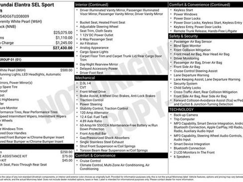 New 2026 Hyundai Elantra SEL Sport Premium FWD image 41