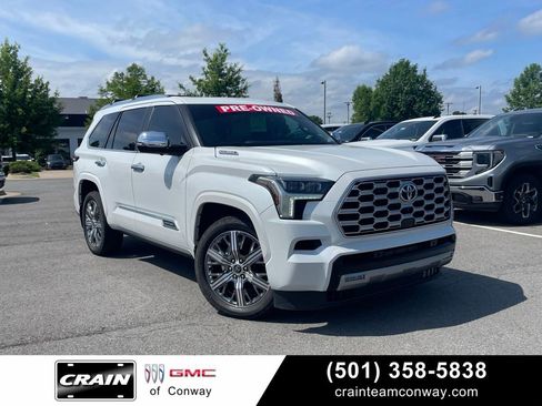 Used 2024 Toyota Sequoia Capstone AWD/4WD image 1