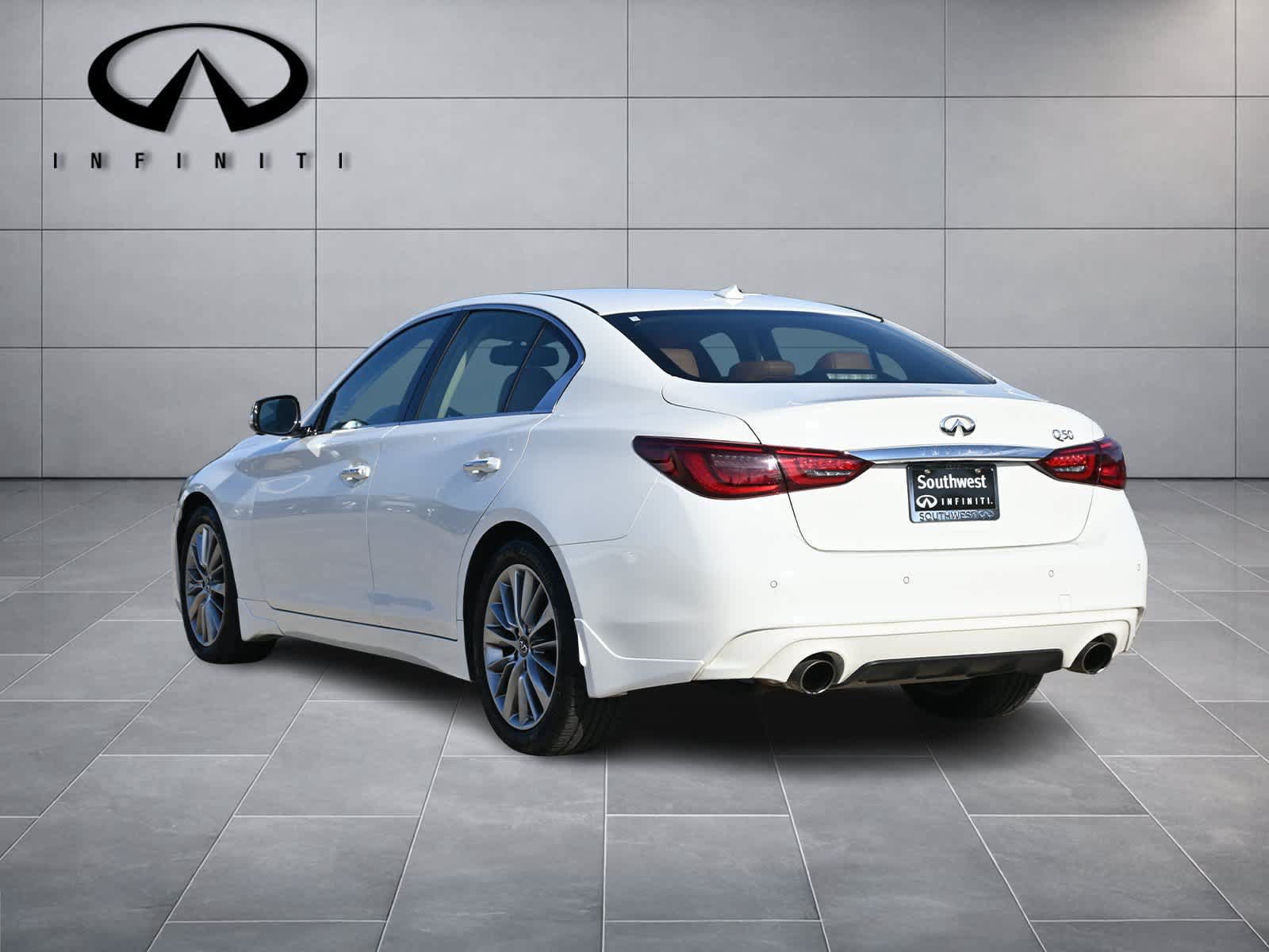 Certified 2023 INFINITI Q50 Luxe w/ Cargo Package RWD image 5