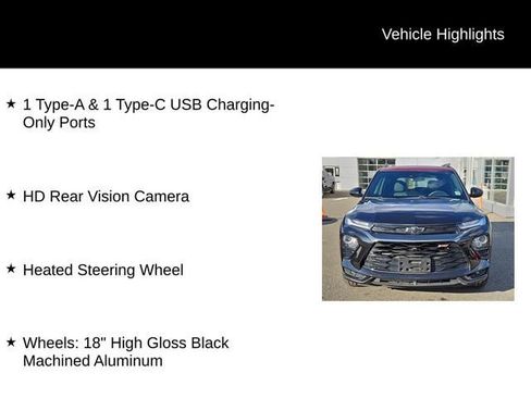 Used 2022 Chevrolet TrailBlazer RS w/ Technology Package image 27