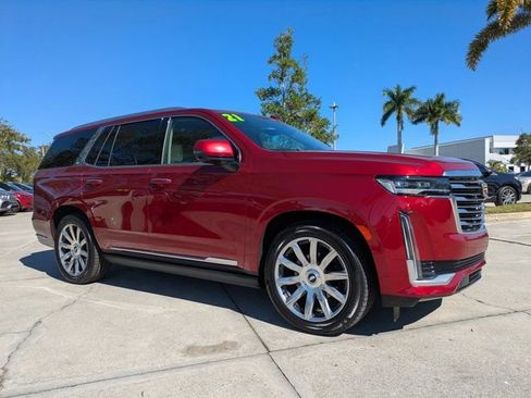 Used 2021 Cadillac Escalade Premium Luxury Platinum image 2