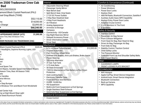 New 2025 RAM 2500 Tradesman w/ Chrome Appearance Group image 26