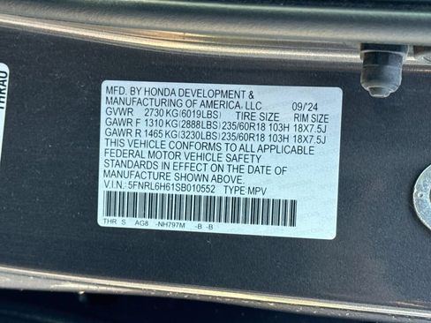 Used 2025 Honda Odyssey EX-L image 38