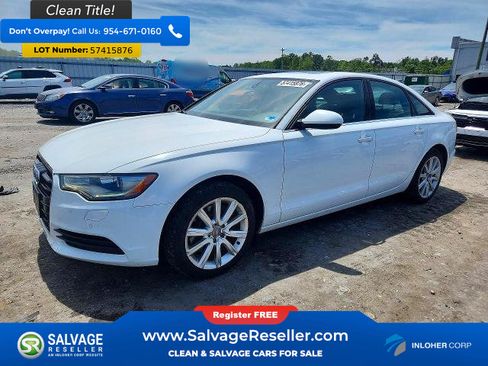 Used 2014 Audi A6 2.0T Premium Plus w/ Premium Plus Package AWD/4WD image 1