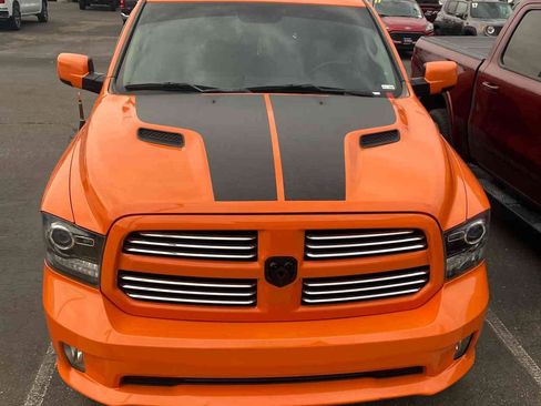Used 2017 RAM 1500 Sport w/ Ignition Orange Sport Package AWD/4WD image 3