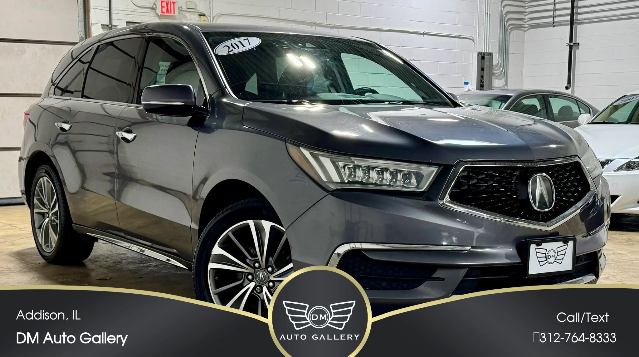 Used 2017 Acura MDX w/ Technology Package AWD/4WD image 3