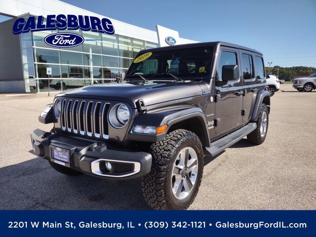 Used 2019 Jeep Wrangler Unlimited Sahara w/ Uconnect 4C Nav & Sound Group AWD/4WD image 1