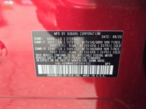 Used 2023 Subaru Ascent Onyx Edition Limited AWD/4WD image 31