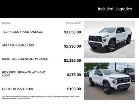Certified 2026 GMC Canyon AT4 w/ Technology Plus Package AWD/4WD image 8