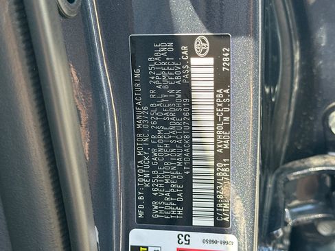 Certified 2026 Toyota Camry XSE FWD image 27