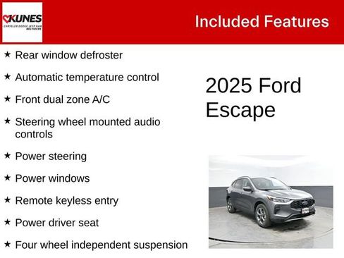 Used 2025 Ford Escape ST-Line AWD/4WD image 3