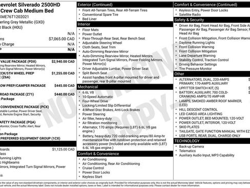 New 2026 Chevrolet Silverado 2500 Custom w/ Custom Value Package AWD/4WD image 3