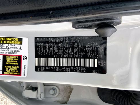 Used 2023 Toyota Camry SE FWD image 36