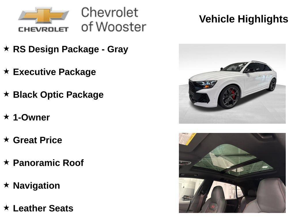 Used 2025 Audi RS Q8 performance AWD/4WD image 2