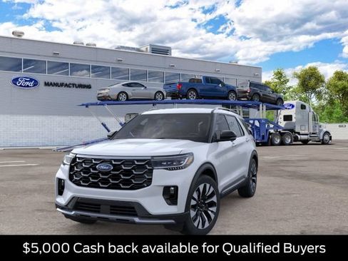 New 2026 Ford Explorer Platinum w/ LUX Leather Package AWD/4WD image 2