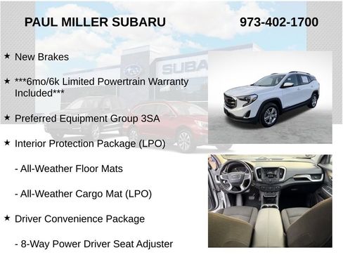 Used 2019 GMC Terrain SLE w/ Driver Convenience Package image 8