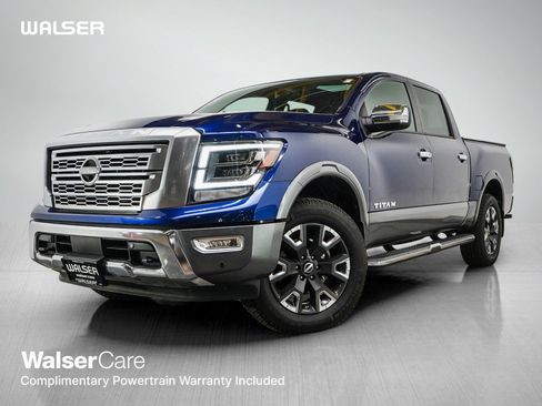 Used 2024 Nissan Titan Platinum Reserve w/ Moonroof Package AWD/4WD image 1