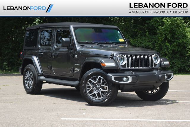 Used 2024 Jeep Wrangler Unlimited Sahara w/ Technology Group AWD/4WD 360° Tour