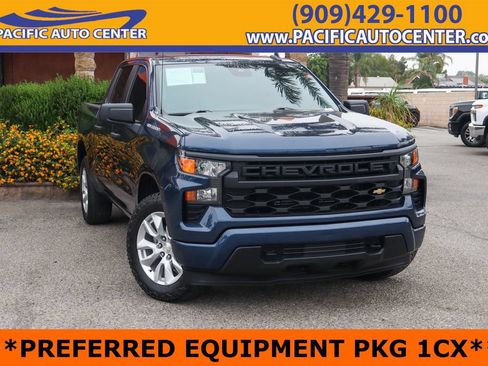 Used 2022 Chevrolet Silverado 1500 Custom RWD image 1