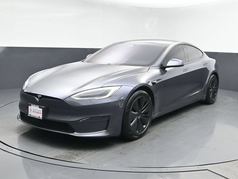 Used 2021 Tesla Model S Plaid AWD/4WD image 1