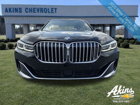 Used 2020 BMW 750i xDrive w/ Executive Package AWD/4WD image 2