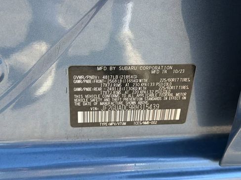 Certified 2024 Subaru Crosstrek 2.0i Premium AWD/4WD image 30