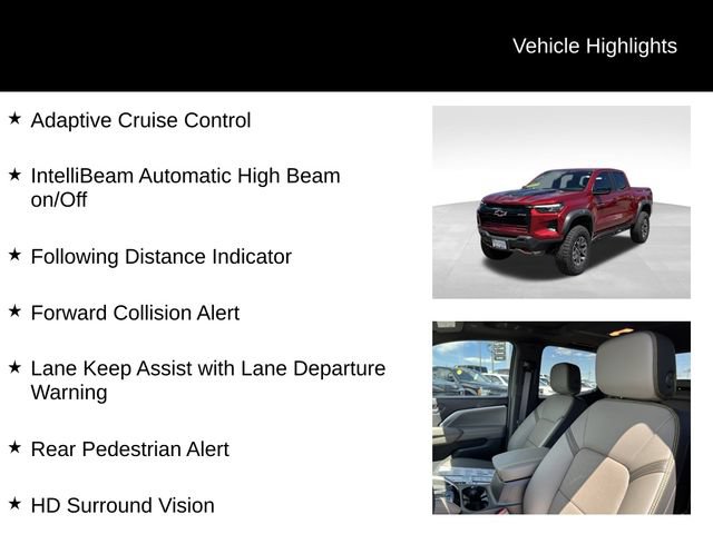 New 2026 Chevrolet Colorado ZR2 w/ Technology Package AWD/4WD image 15