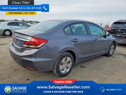 Used 2014 Honda Civic LX image 4