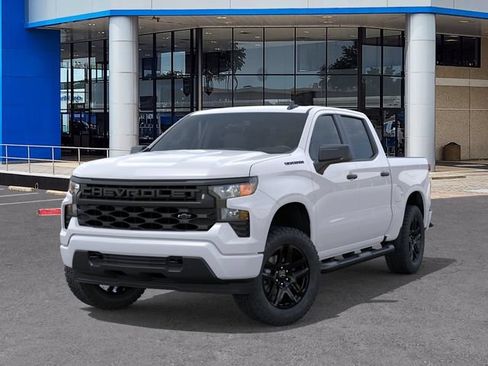 New 2026 Chevrolet Silverado 1500 Custom w/ Turbomax Blackout Package RWD image 6